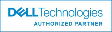 Logo von Dell Technologies mit dem Hinweis "Authorized Partner".